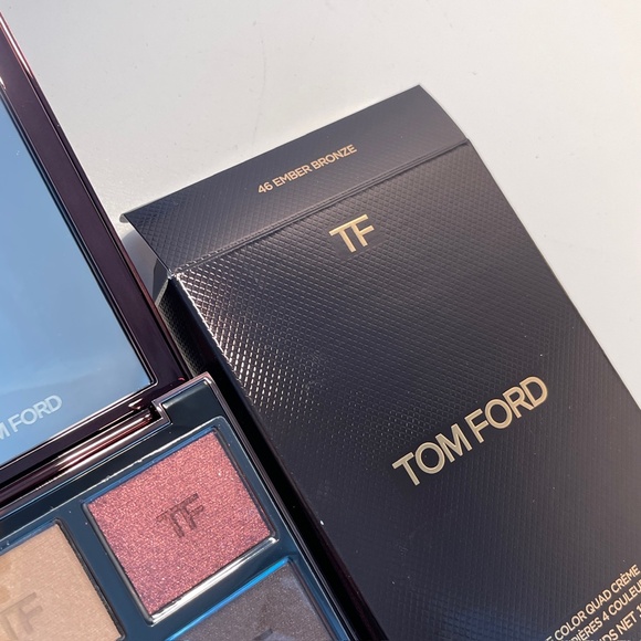 NEW in box TOM FORD Eye Color Quad Crème Eyeshadow Palette 46 EMBER BRONZE - Picture 3 of 3